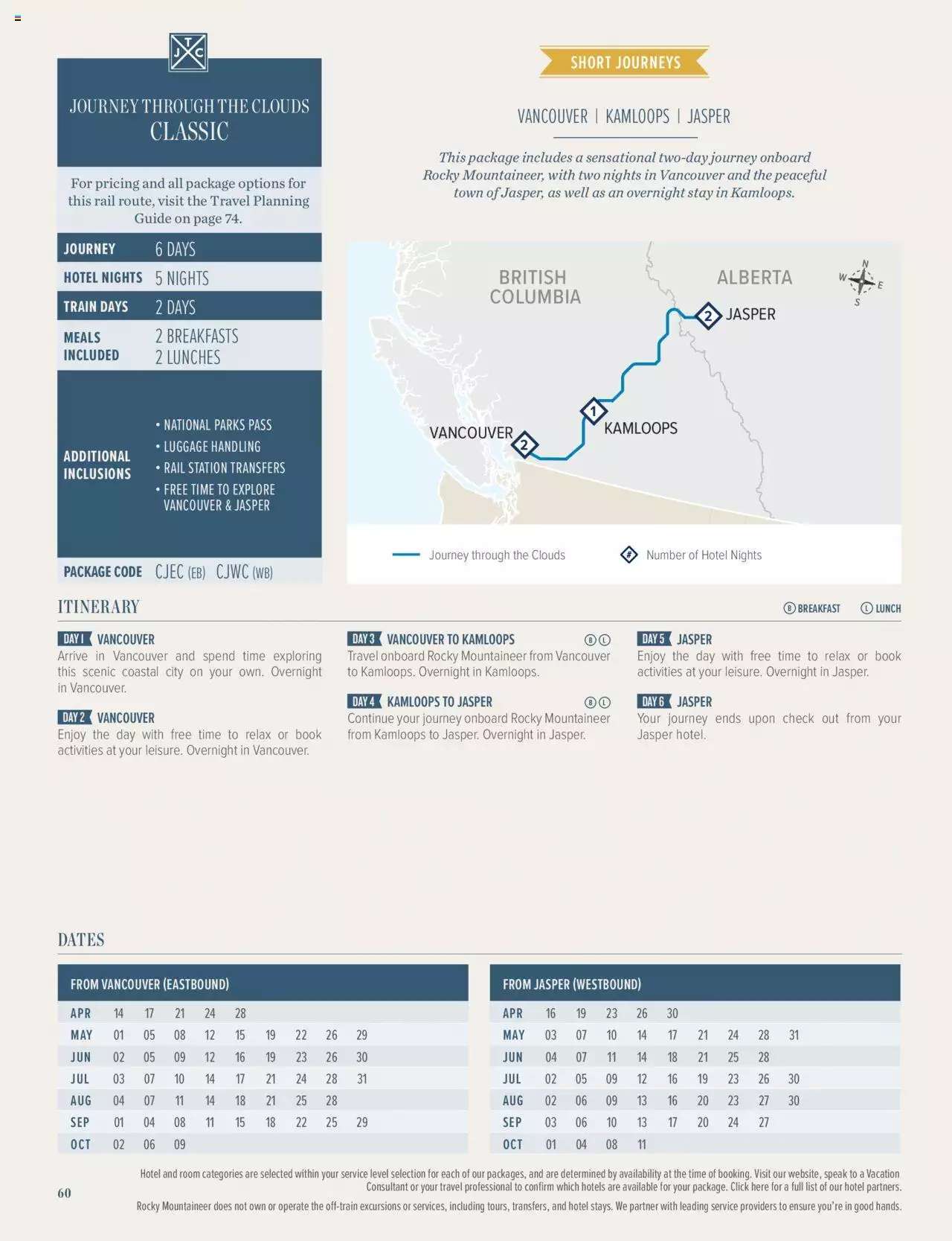 Rocky Mountaineer 2024 Journey of a Lifetime